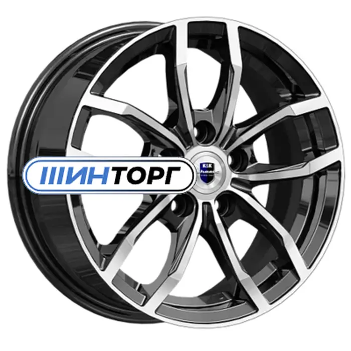Фрост (КС1048) КиК  Фрост (КС1048)  6,5\R15 5*100 ET38  d57,1  Алмаз черный  [80346]  <С>  Fb max 595 kg